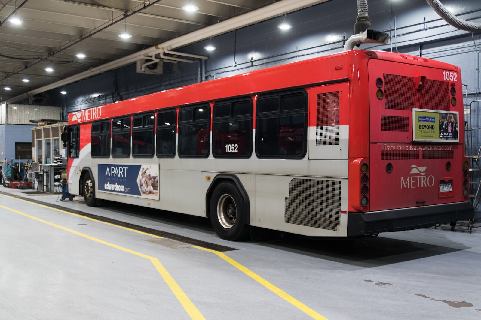 One of Kalamazoo Metro Transit's 43 buses