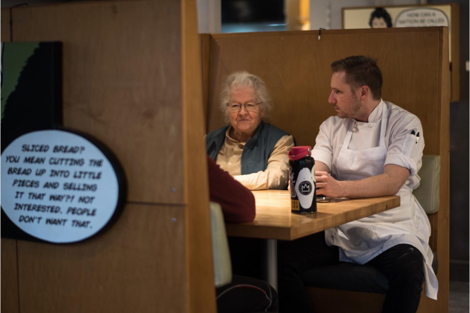 Bakery Founder Judy Sarkozy and now half-owner Alec Wells have shared values for the business.