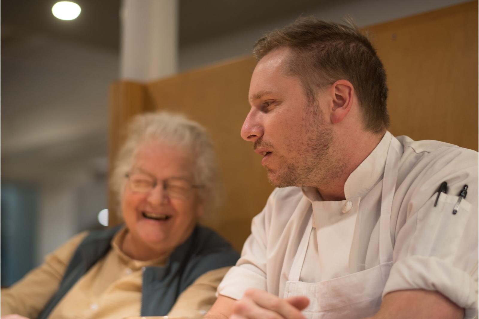 Judy Sarkozy and Alec Wells talk about running the almost 50-year-old business in downtown Kalamazoo.