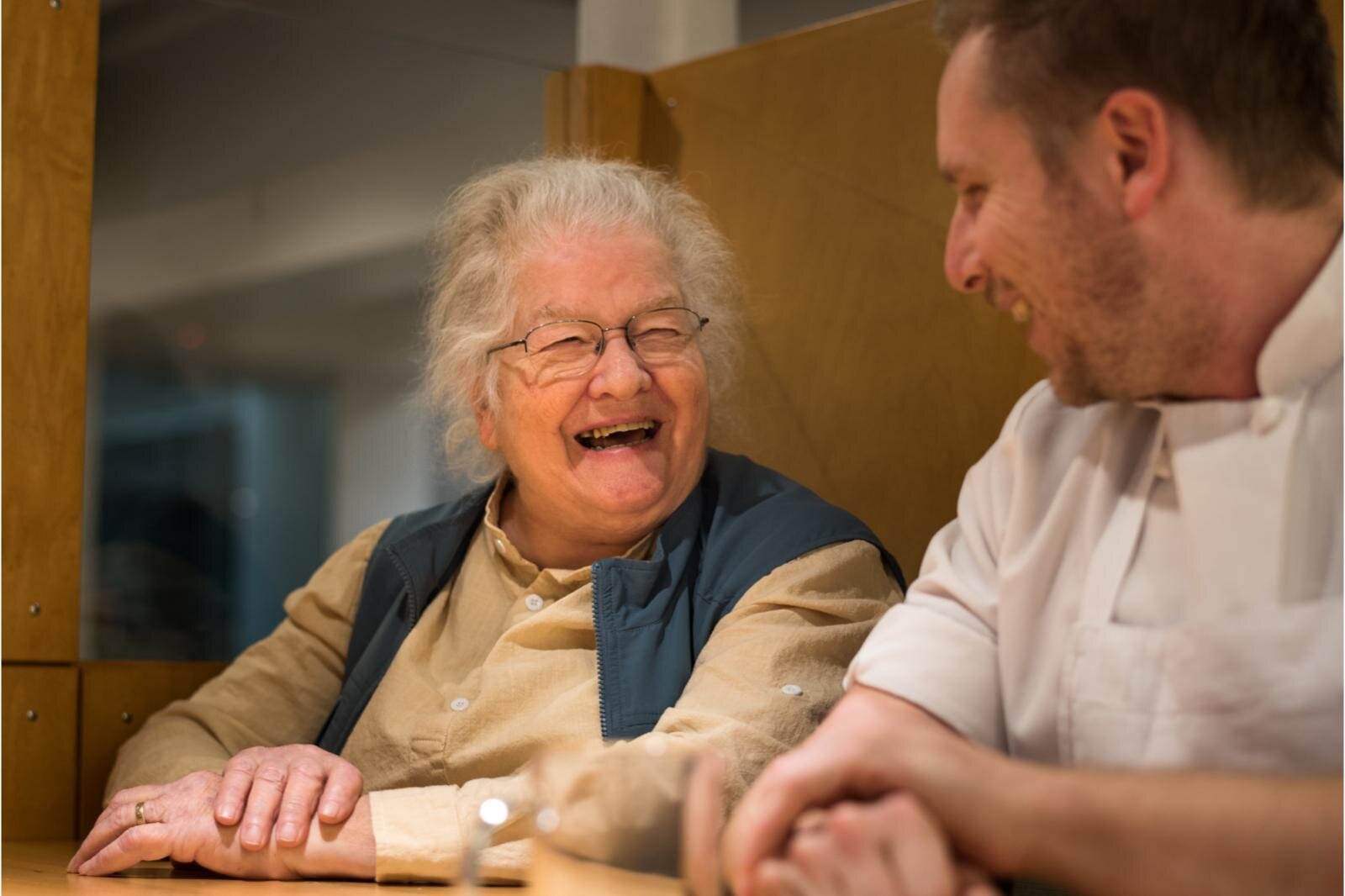 Bakery Founder Judy Sarkozy and now half-owner Alec Wells have shared values for the business.