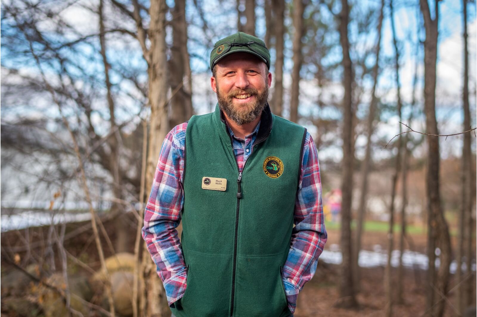 The possible partnership to restore the 15 acres behind New Day Church happened over a chance meeting between DNR Mark Mills and Co-Pastors Bill and Marilee Menser while at a school event.