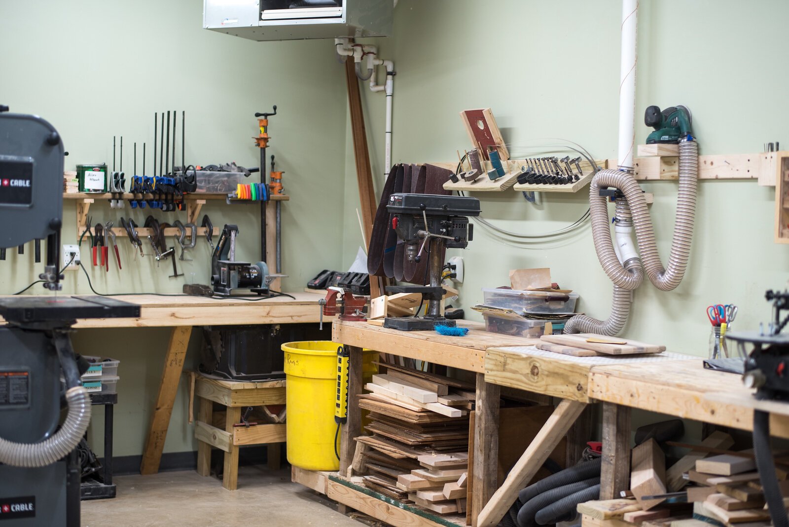 The SHALOM woodshop