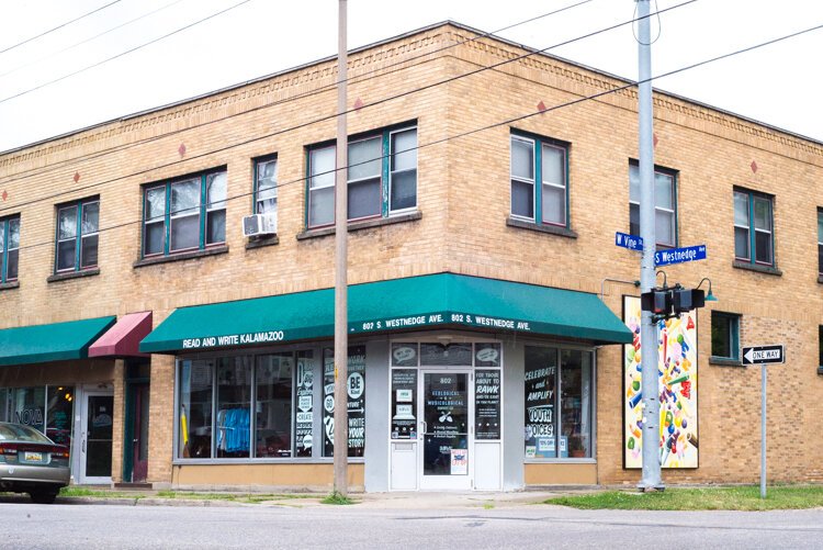 RAWK, on the corner of Vine and South Westnedge, is one of the most visible locations in Vine.