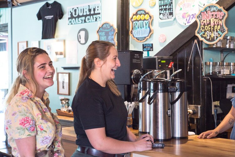 Fourth Coast Cafe, perhaps the only local coffee shop to keep all-night hours on the weekends, has been a longtime neighborhood gathering place.