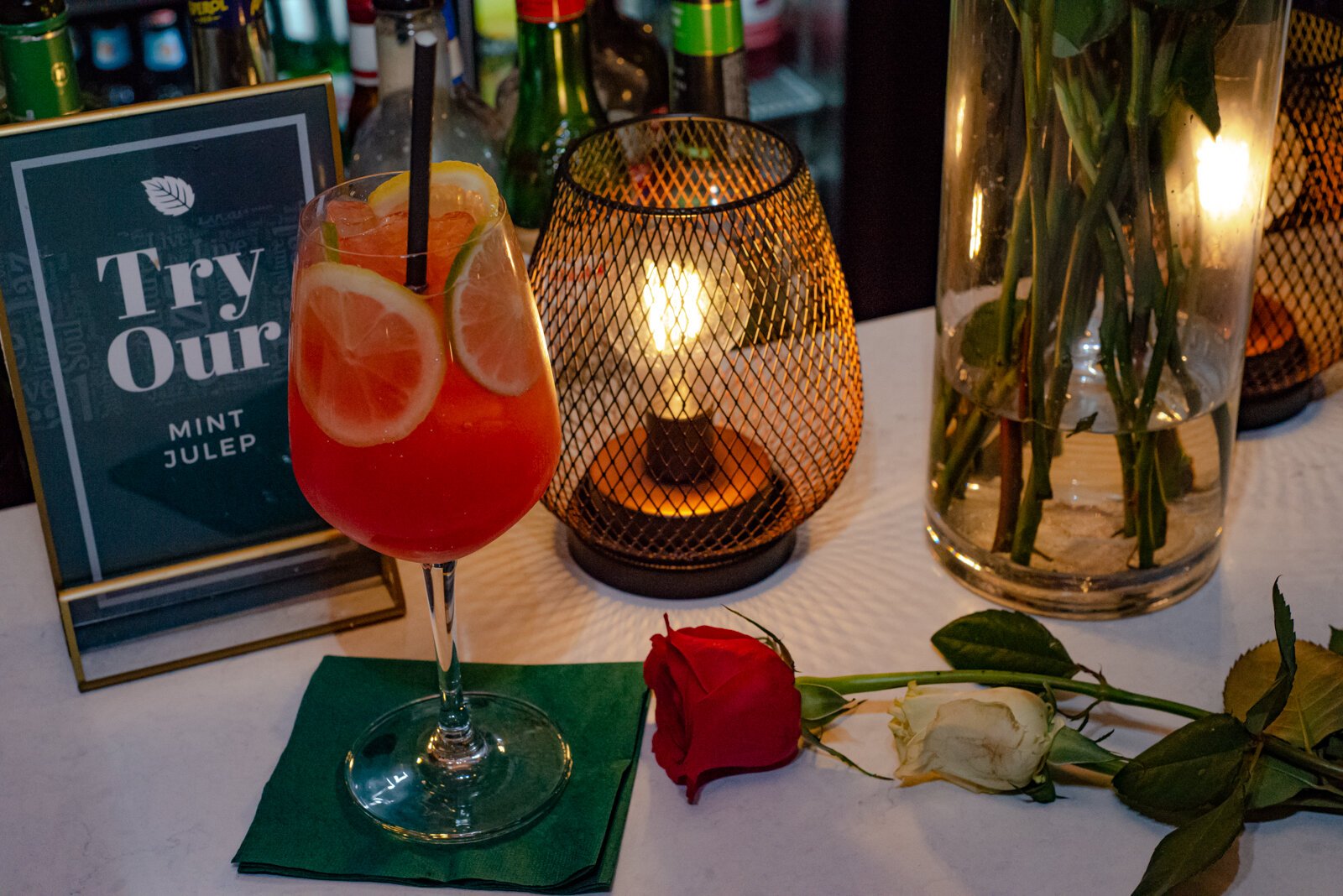 The Make-a-Wish cocktail is a fruity and spicy drink "perfect for a gloomy day in the Midwest."