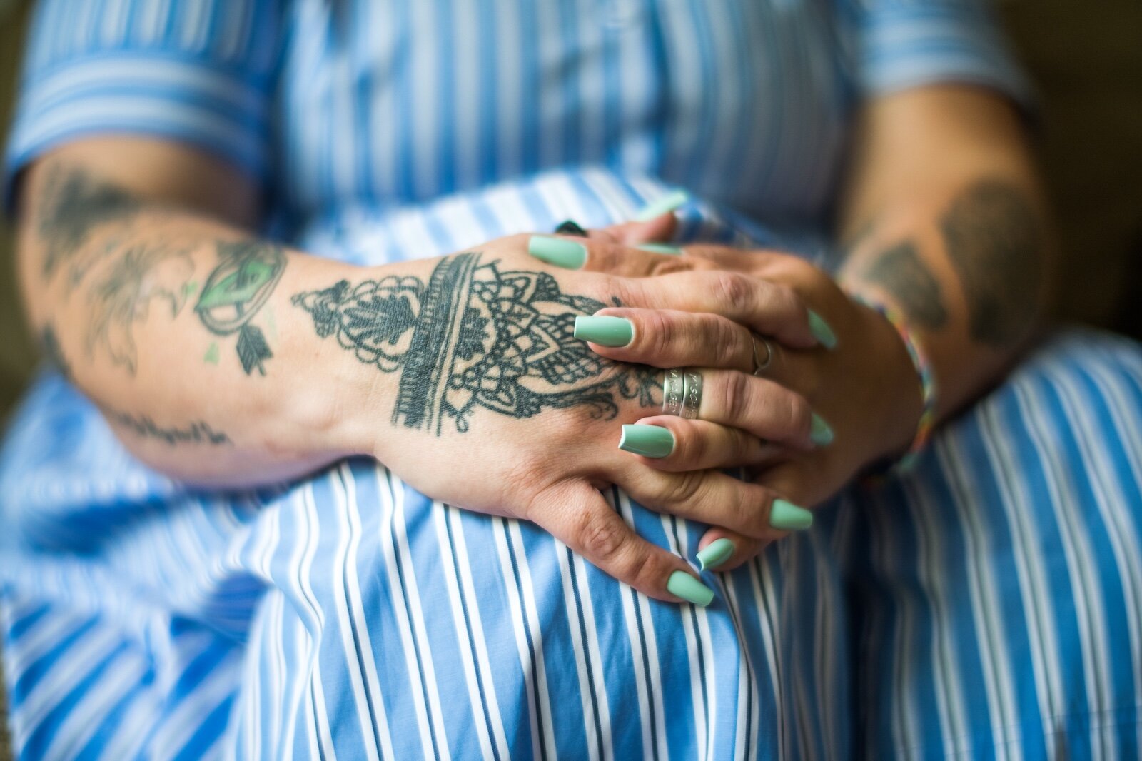 Jacklyn Carroll wants other veterans to know "there is always a way out, and you just have to find the right people to get you the right connection."