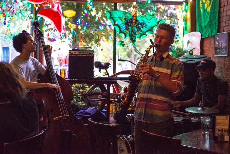  Local bands, including folk, traditional Irish, and jazz, perform frequently at O'Duffy's Pub.
