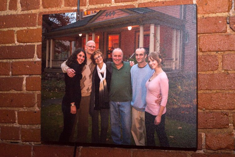 Cosmo's Cucina and O'Duffy's Pub have always been a Kavanaugh family affair. This photo of the family that hangs on the pub's wall was taken two weeks before Kim Kavanaugh's death in 2010.