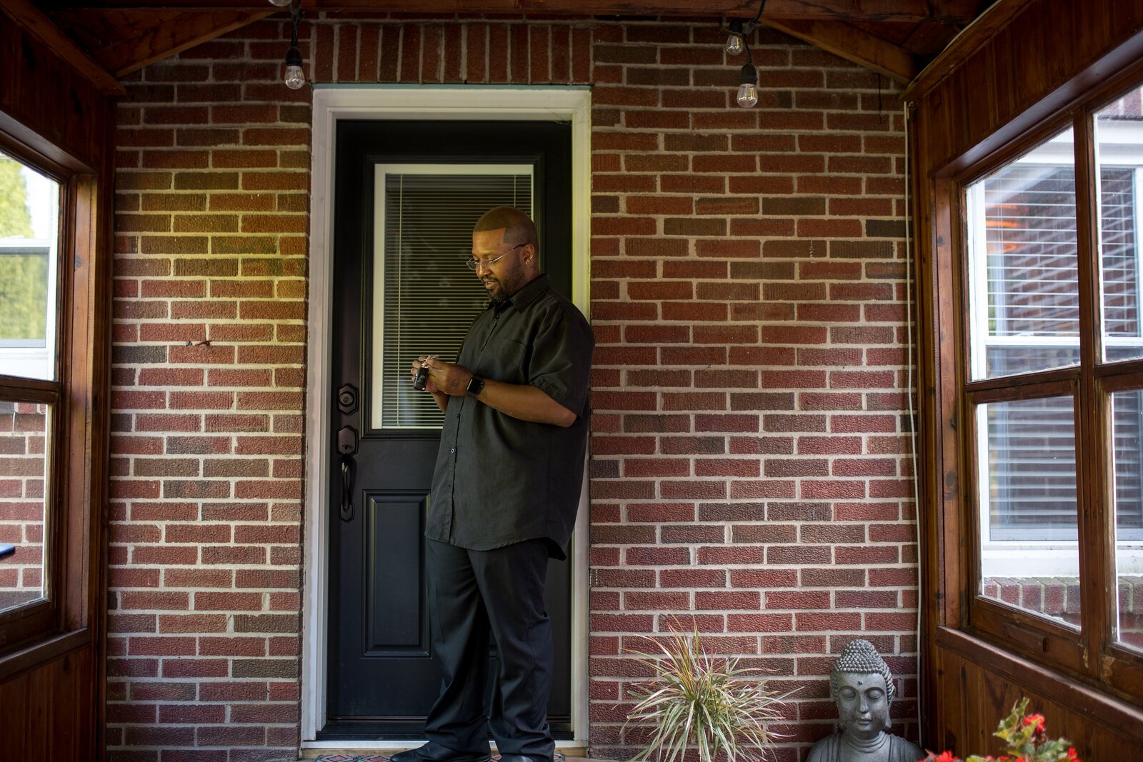 "Some days it doesn't feel real," David Harris says of owning his hown home.