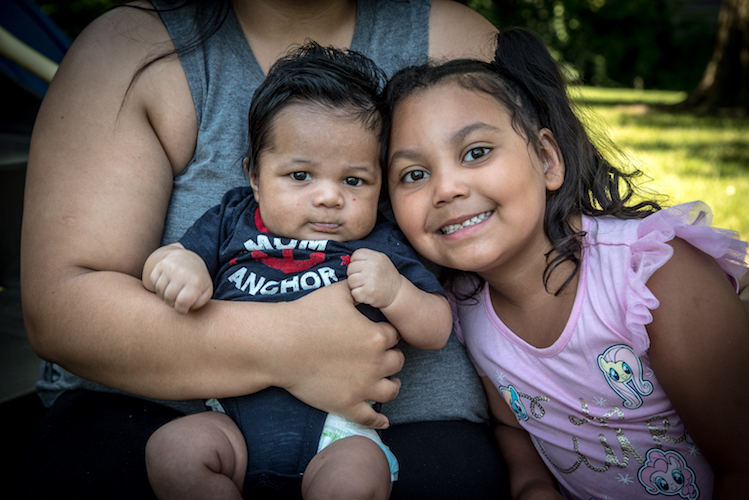 Giovonni and Kymberlee Castaneda.  Photo by Fran Dwight.