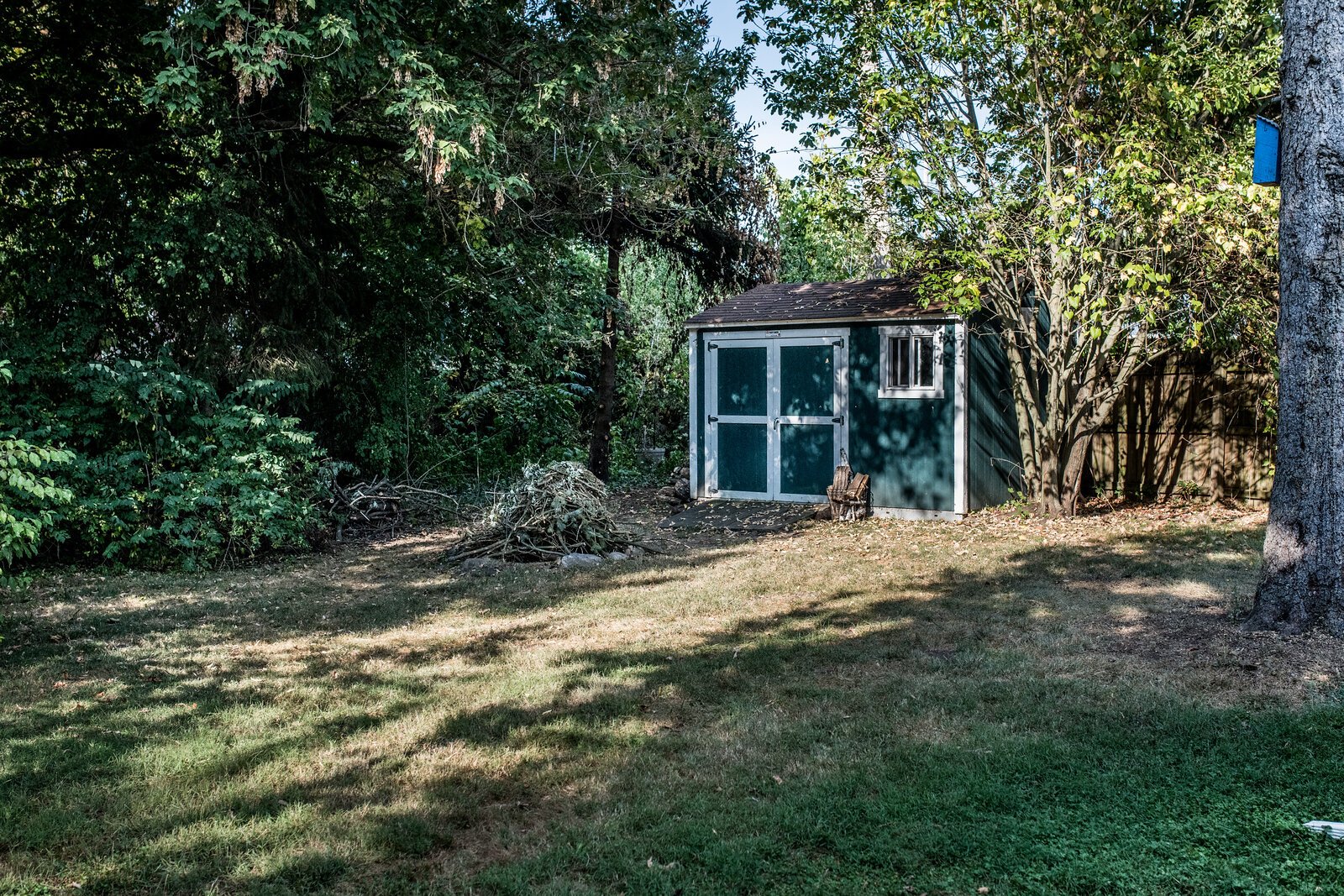 David Harris sees the upside of keeping up with yard work. "It's a lot to take care of, but, for me, every payment, every leaf, every little thing, it's like I'm kind of pouring into myself, and loving myself in a way," he says.