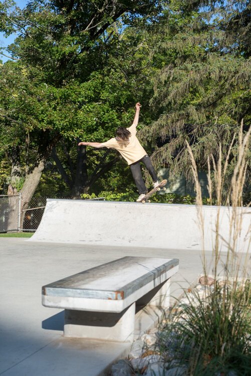 Skateboarding is a recreation that is accessible to many.