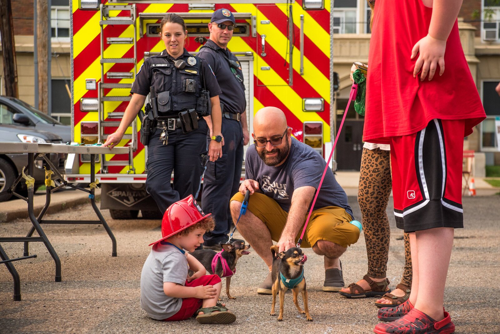 National Night Out was celebrated on August 1 in several neighborhoods throughout the city as a day to celebrate the community and for residents, public safety officers, and emergency personnel to meet each other socially. This is in Vine.