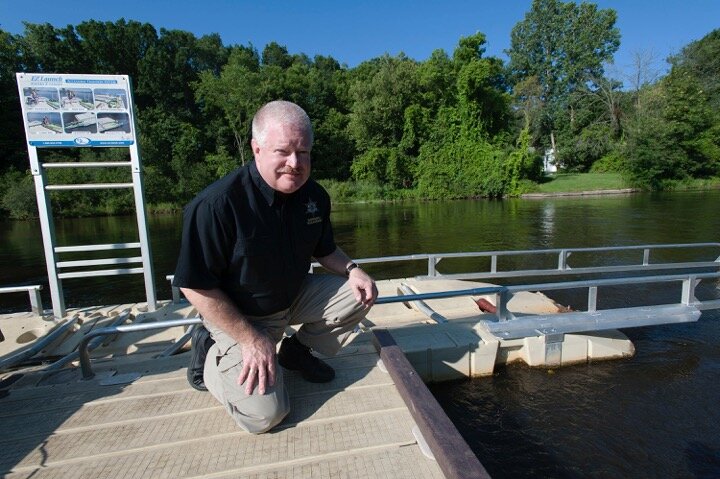 Director of Calhoun County’s Emergency Management Department Durk Dunham and the volunteers in his department have dealt with everything from bad weatther to the Enbridge oil spill to COVID-19.
