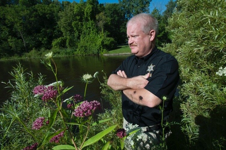 Director of Calhoun County’s Emergency Management Department Durk Dunham and the volunteers in his department have dealt with everything from bad weatther to the Enbridge oil spill to COVID-19.