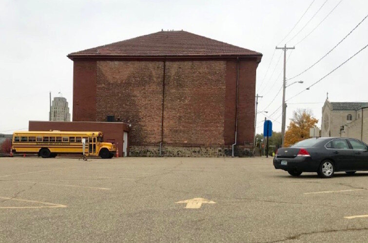 The East side of the Tiger Room faces Division. A $4 million renovation of the building will convert the building  into an Accelerator for food product businesses.