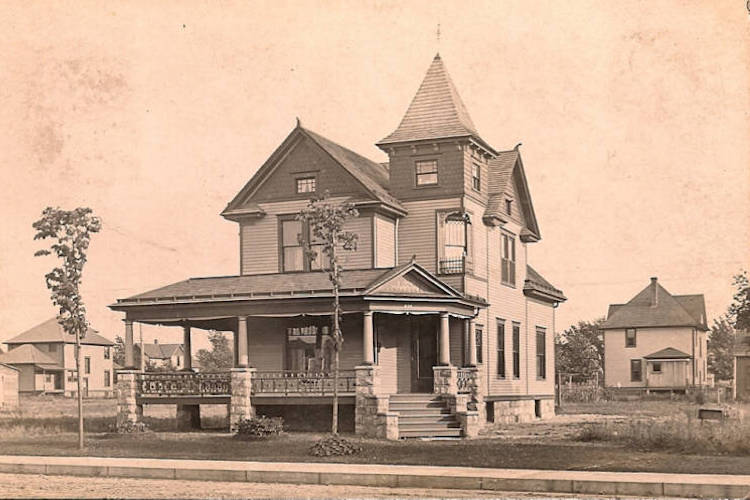 A historical view of 830 Egleston