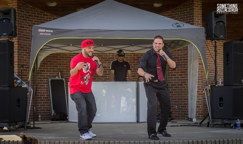 A performance at Eastern Michigan University.