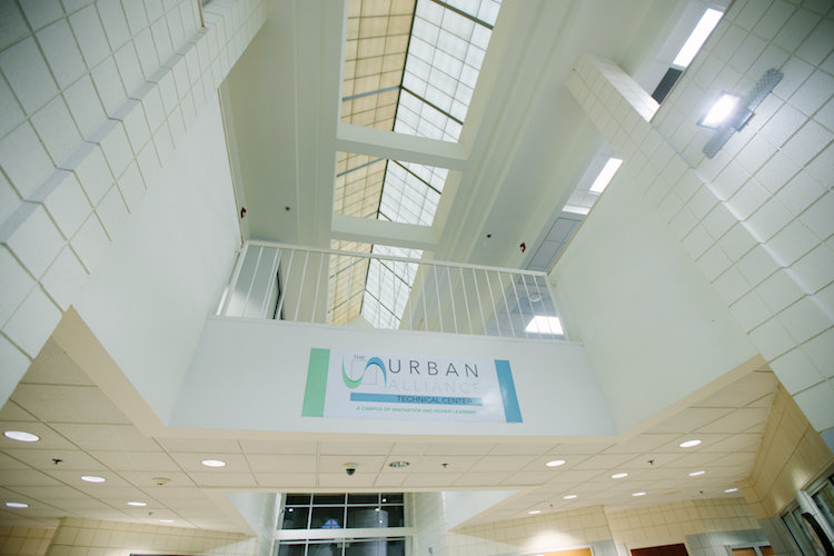 A view of the Urban Alliance Tech Center