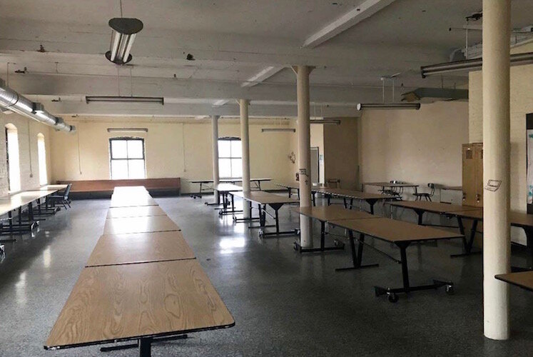 The first level of the Tiger Room will be used as an event space where the church plans to offer classes on nutrition and health with vulnerable populations as its target audience.