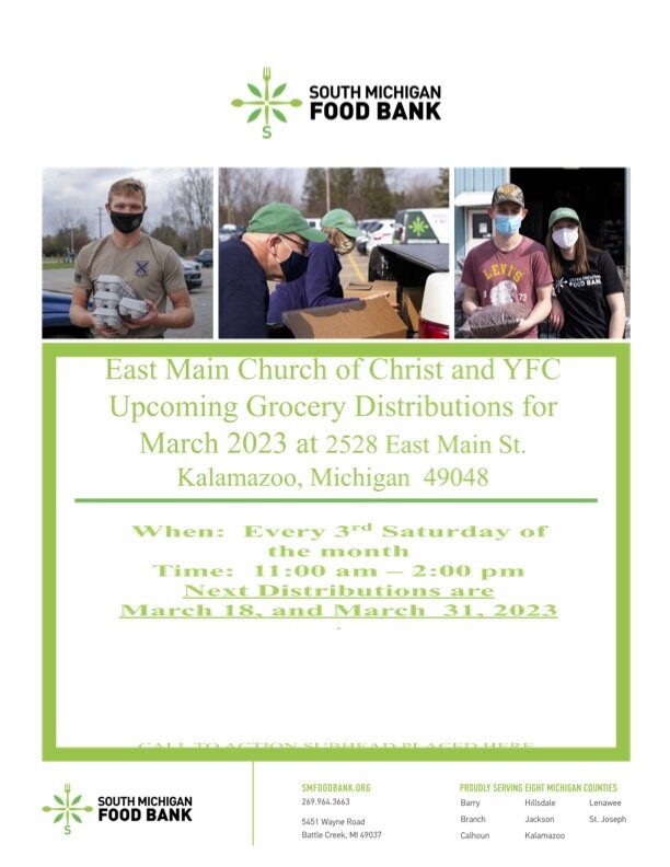 South Michigan Food Bank Flyer