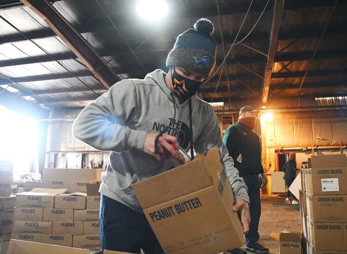 “I’m here to do my part and to be able to serve. It gives me an opportunity to go out and help others and the community.” - Bryce Anthony, Battle Creek’s Church of Jesus Christ of Latter-Day Saints