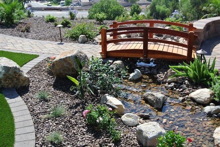 A footbridge is planned as part of the Children's Nature Playscape.