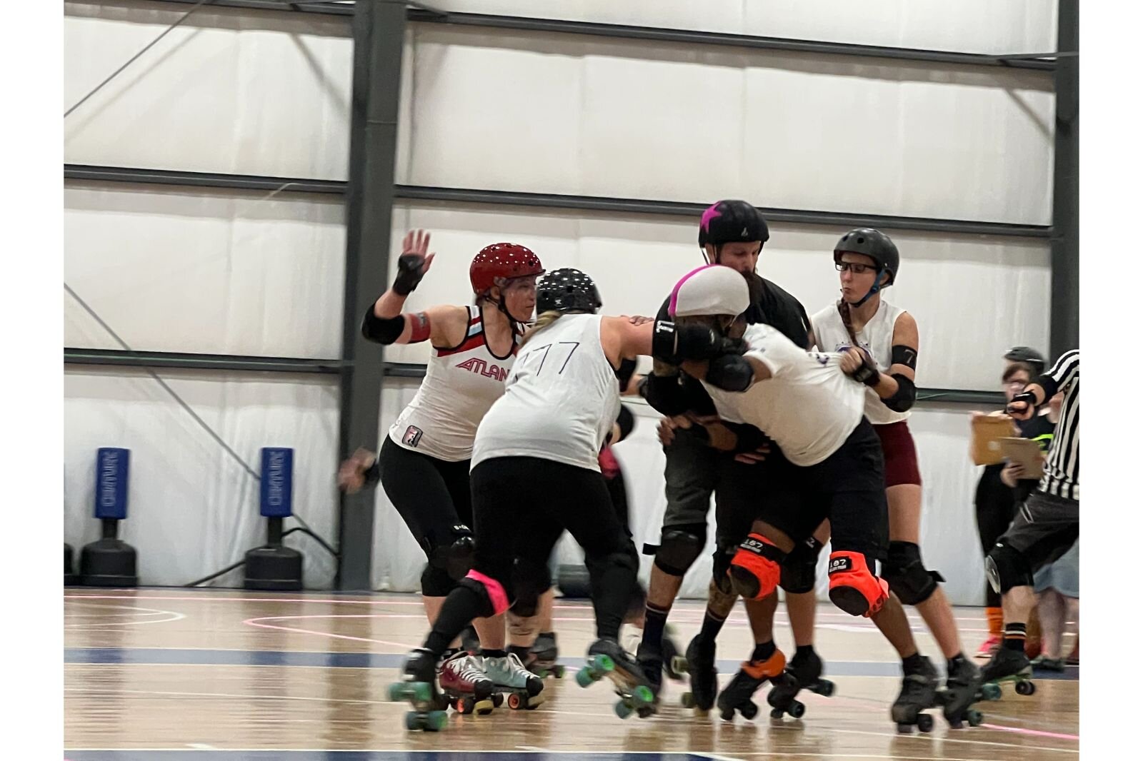 Roller derby is a very physical sport, with a lot of close contact. 