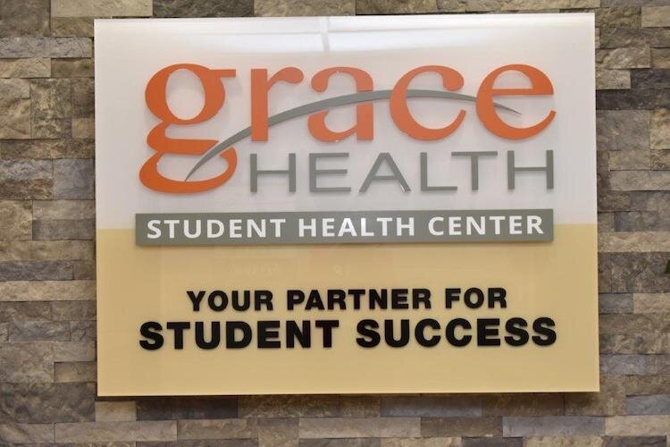 A school based clinic run by Grace Health.
