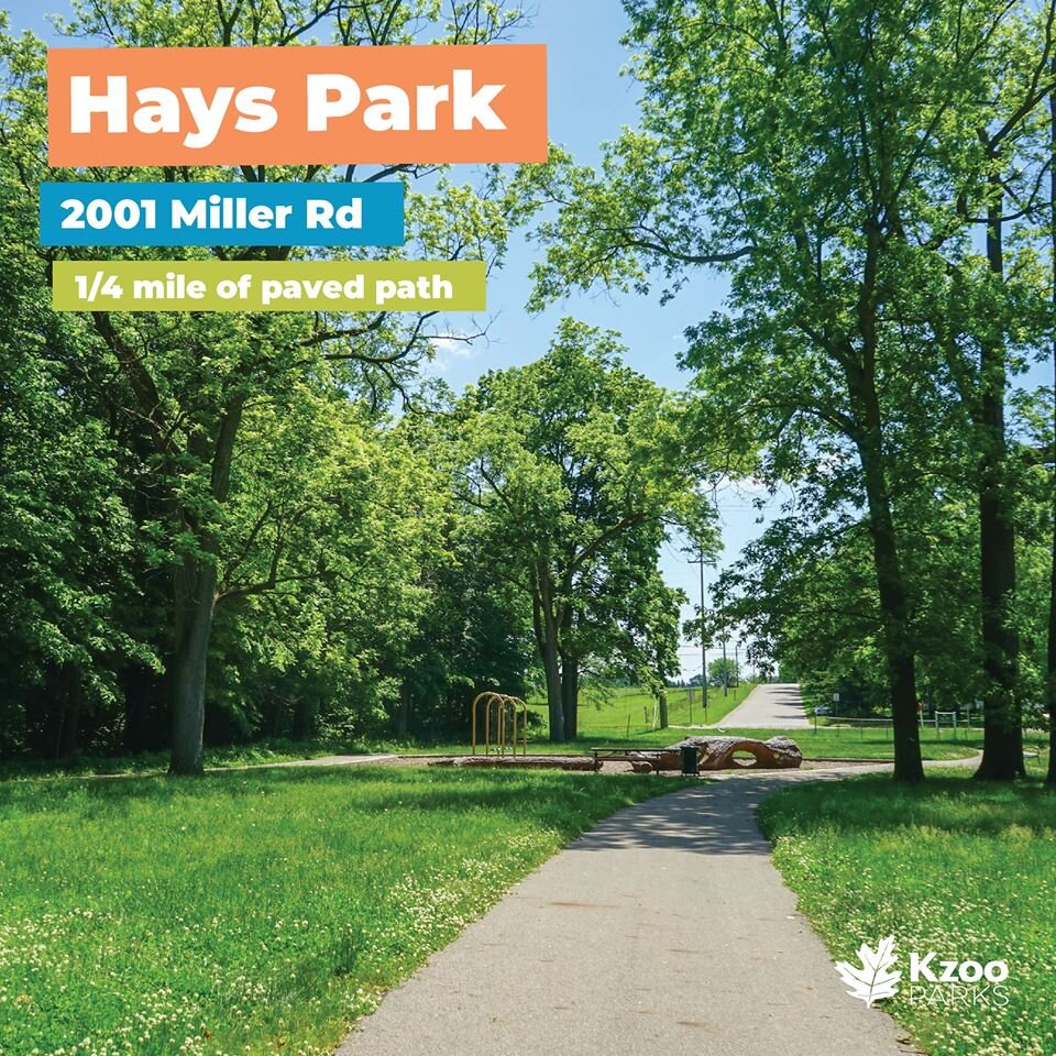 Hays Park is in the In the southeast section of the City of Kalamazoo.