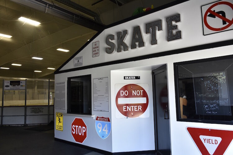 Main entrance to The Rink