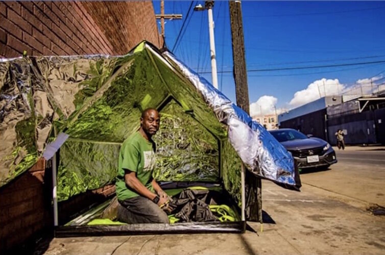 The Kalamazoo Coalition for the Homeless recruited three homeless people to try out tough-weather tents like the one shown here in an image from its manufacturer. The Coalition hoped the warmer tents would help get more people safely survive winter.