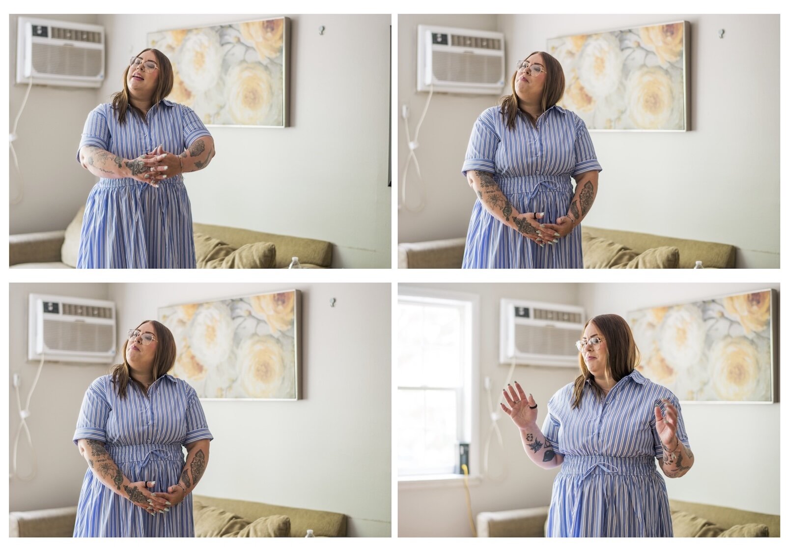 Jacklyn Carroll wants other veterans to know "there is always a way out, and you just have to find the right people to get you the right connection."