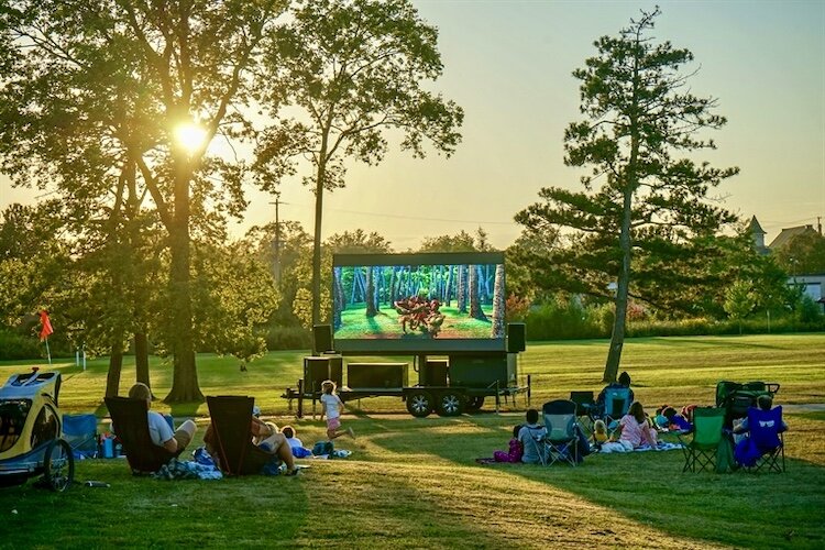 Kzoo Parks’ Summer Cinema movie series is to begin at 7 p.m. on June 10, 2022, at Upjohn Park with a free showing of “Shark Tale.”