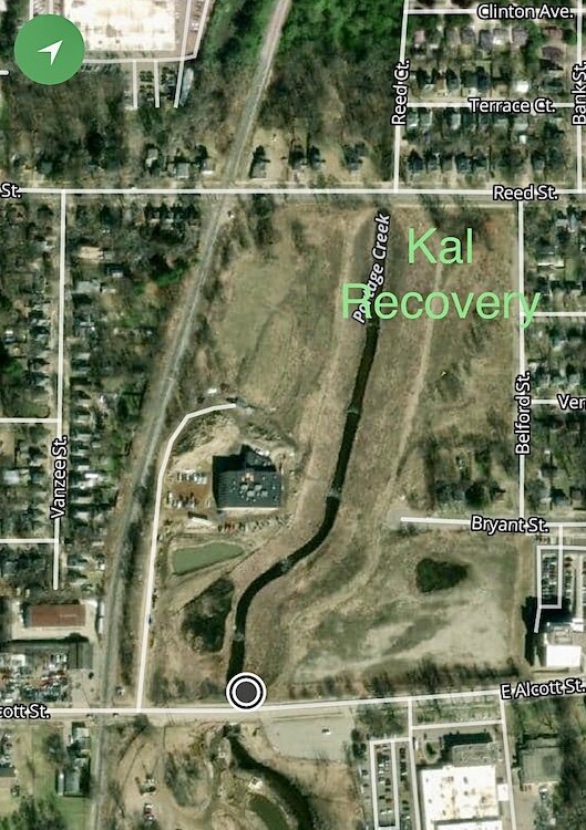 Plans for the Kal Recovery residential development call for it to reclaim about 7 acres of land bordered on the south by part of Bryant Street, on the north by Reed Street and on the east by Belford Street.
