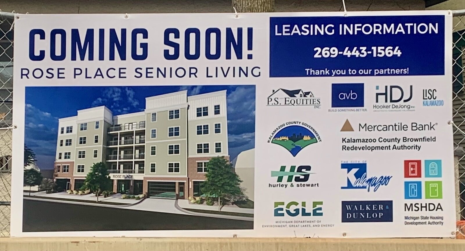 Rose Place Senior Living is one of several affordable housing projects that is receiving funding through Kalamazoo County’s 3-year-old Housing Millage.