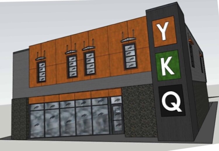 This is an artist’s rendering of the Young Kings & Queens Inc. project that is to be developed at 719 North Burdick St.