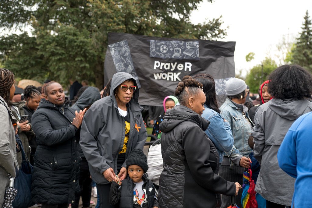 The desire to see an end to senseless shootings inspired people to participate in the anti-gun violence Dominion Walk on Wednesday, April 30, 2025.