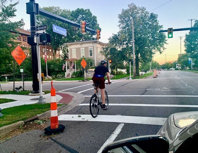 Young people who gathered for the recent Imagine Your Neighborhood Youth Summit liked the idea that work is being done to safeguard cyclists from motorists as requested in the neighborhood plan of Vine area residents.