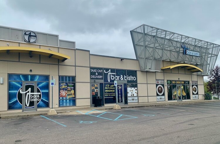 Among the key businesses at Campus Pointe Mall are The Den Party Store, Que Bueno Mexican Grill, and YBar & Bistro.