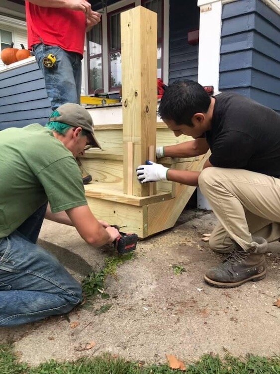 Building Blocks of Kalamazoo does resident-led home repairs and fix up projects.