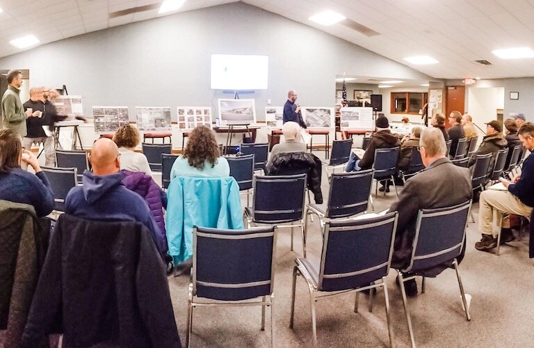 The Milwood Neighborhood Watch Association, started by Ken Horton in 1994, has become the key association for residents of that neighborhood. A monthly meeting of the association is shown in this picture from November of 2019.