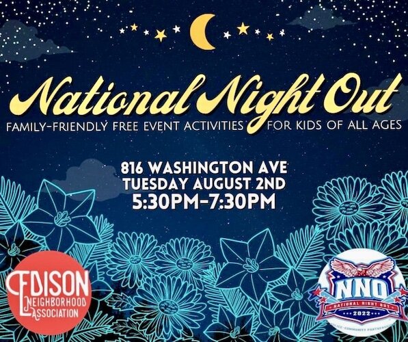 The Edison Neighborhood invites residents to participate in National Night Out
