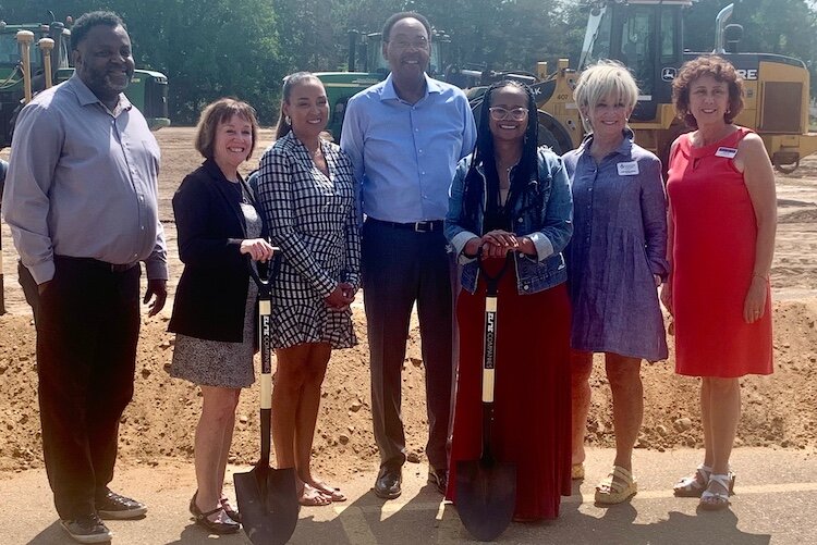 Kalamazoo Public School Board members joined leaders of Derek Jeter’s Turn 2 Foundation on Wednesday, June 21, 2023. 