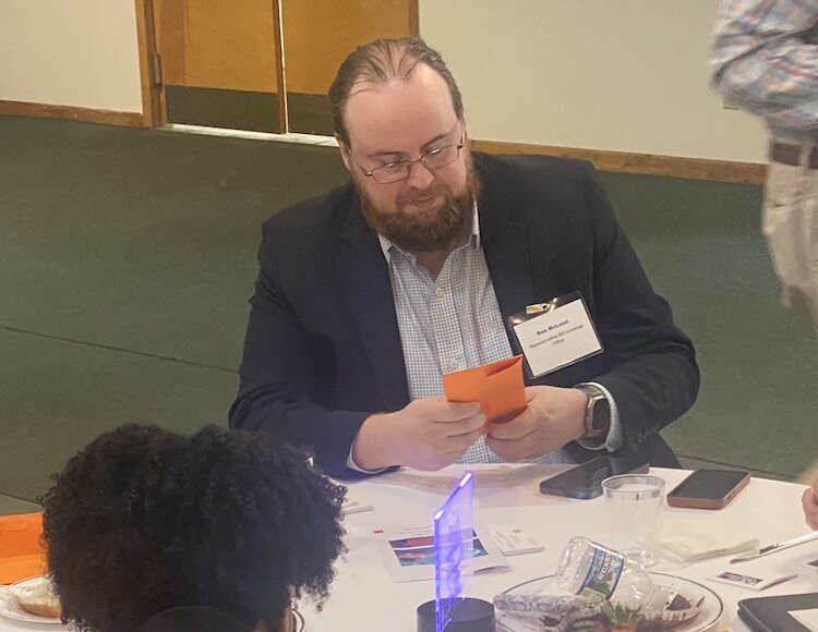 Over 30 gathered at the West Michigan African American Tech Readiness Collaboartive convening on Wednesday.