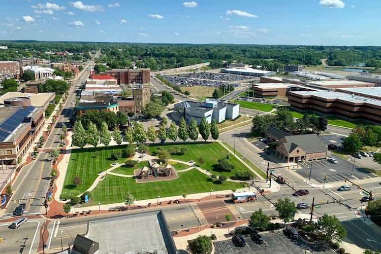 Vistas from the top of The Milton can be breathtaking.