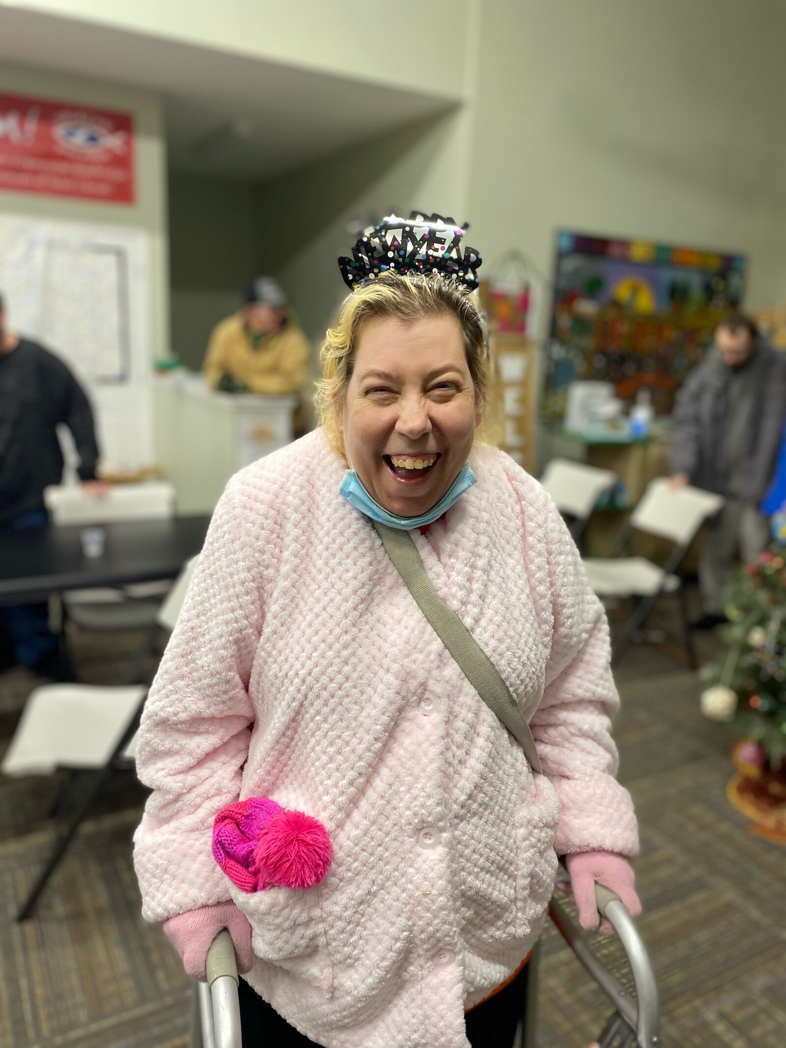 Joan, a longtime participant at SHALOM