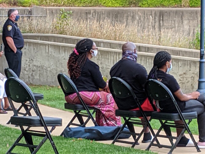 At the “Let’s Get Real Series” of conversations sponsored by the Southwestern Michigan Urban League, the African American Collaborative, and the City of Battle Creek.