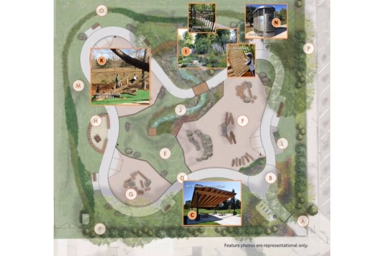 The Children's Nature Playscape will open with new additions Saturday, May 6 from 11 a.m. to 1 p.m.