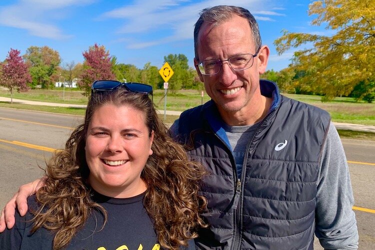 Carly Walter and Leander Rabe lead a dedicated group of volunteers who work as the Kalamazoo Coalition for the Unhoused.